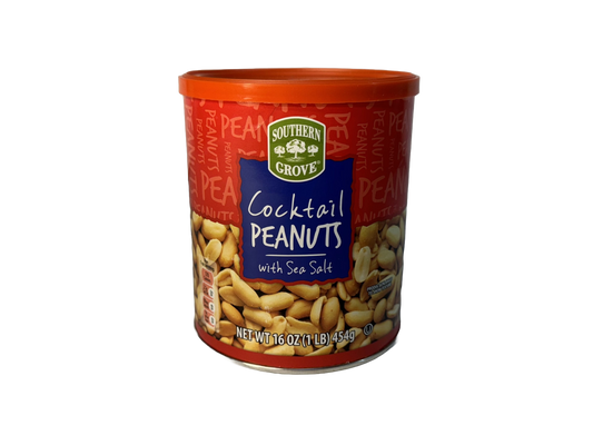 Southern Grove Cocktails Peanuts With Sea Salt, 16 oz