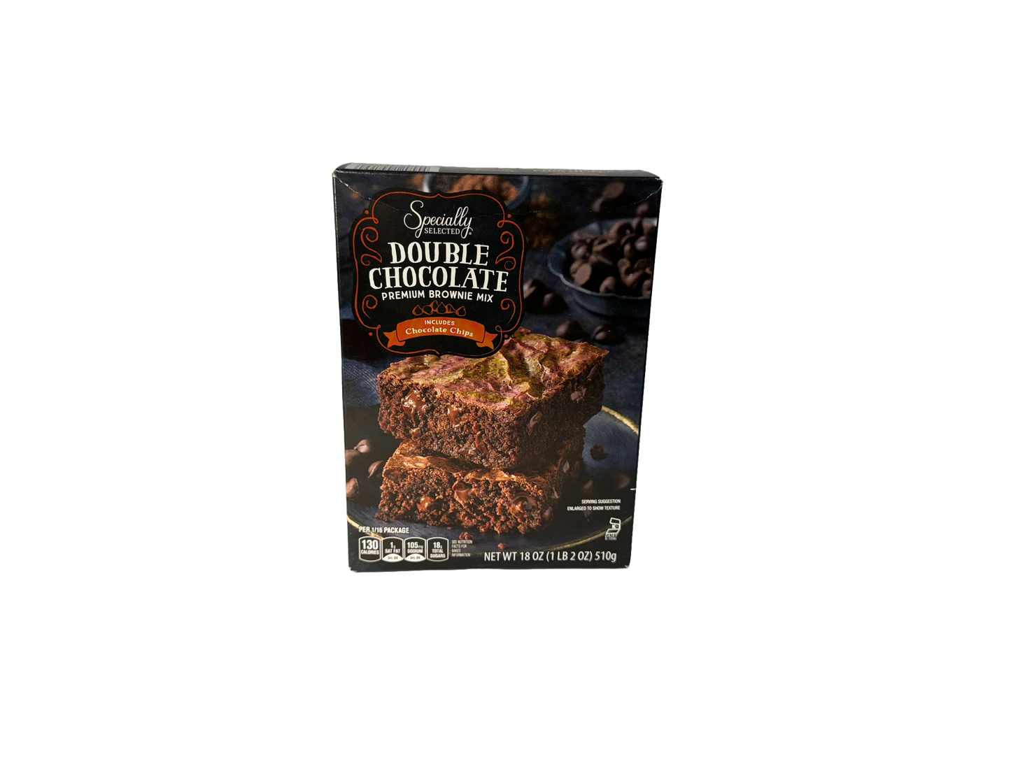 Specially Selected Premium Double Chocolate Brownie Mix, 18 oz