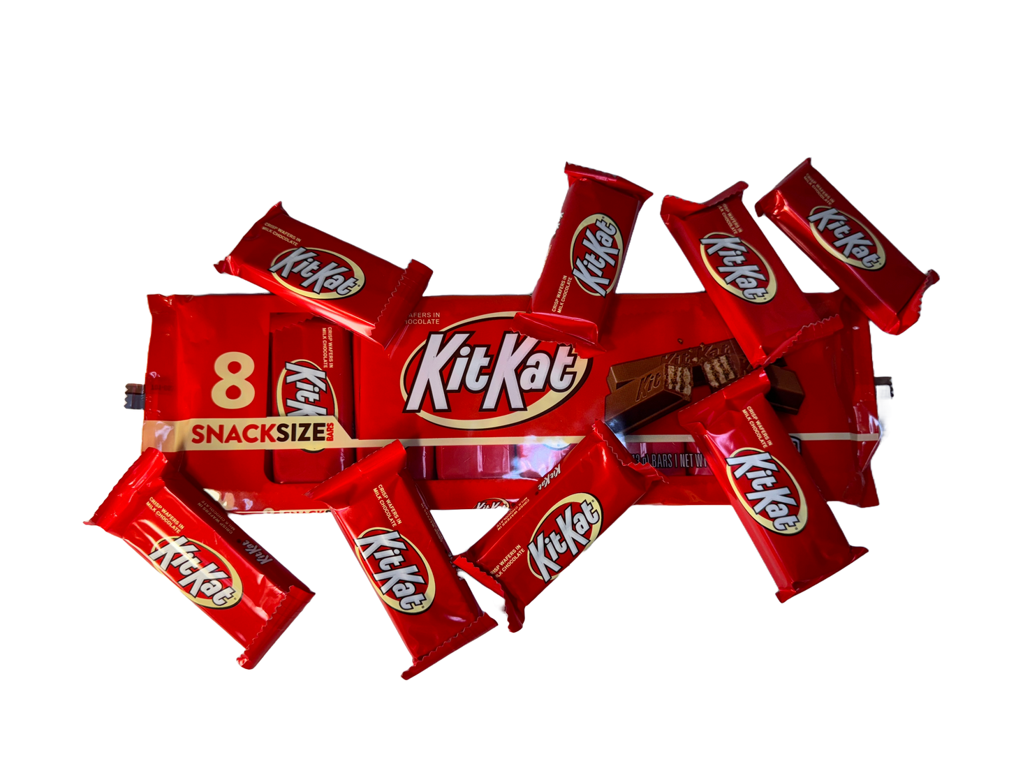 Hershey's Kit Kat Snack Size, 8 count