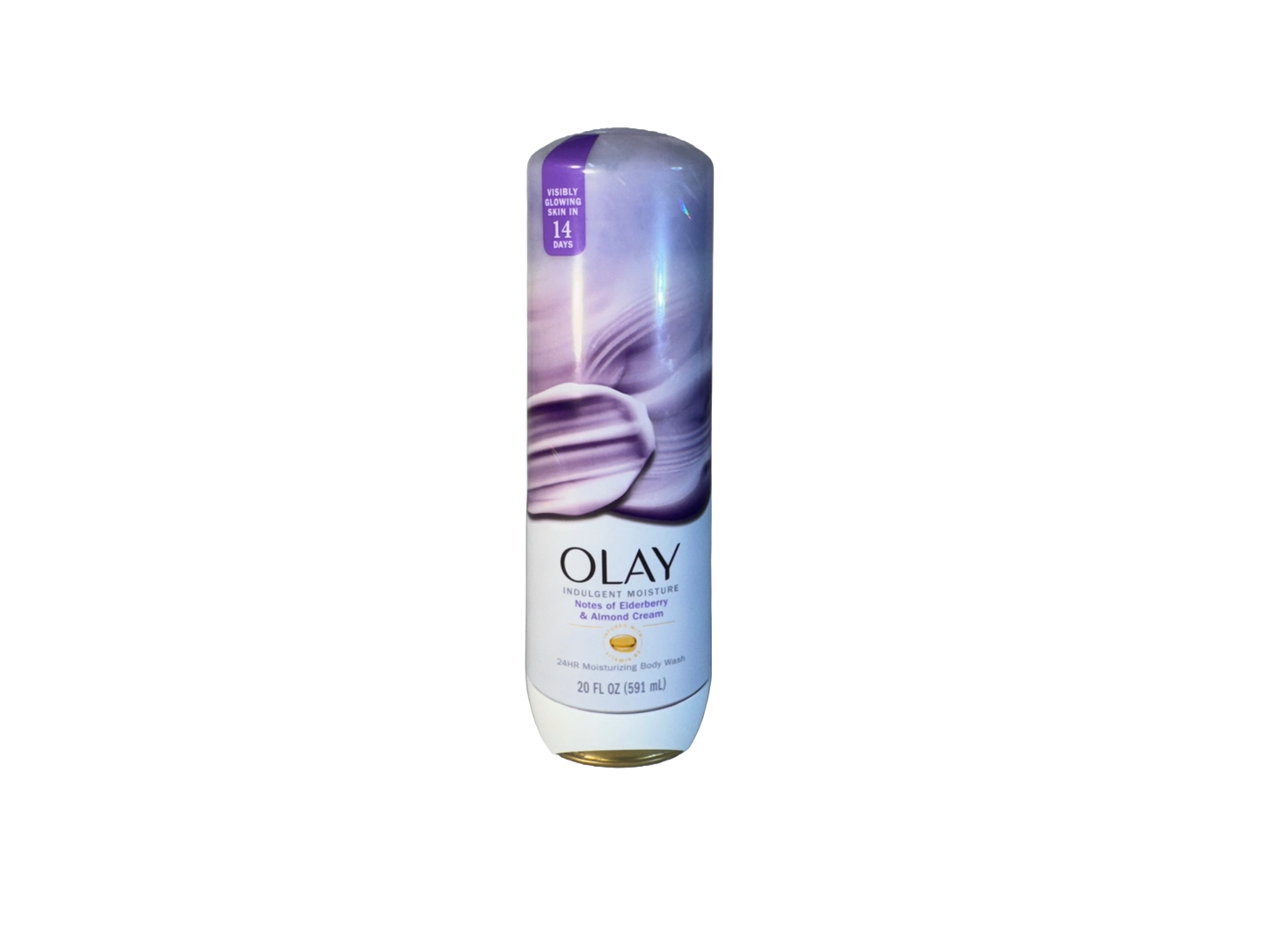 Olay Moisturizing Body Wash Notes of Elderberry & Almond Cream, 20 fl oz