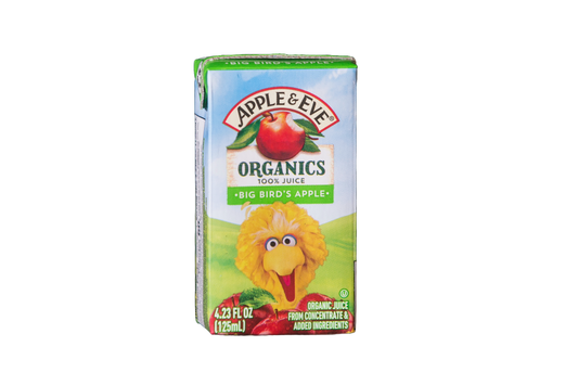 Apple & Eve Organics Big Bird's Apple, 4.23 fl oz, 8 count
