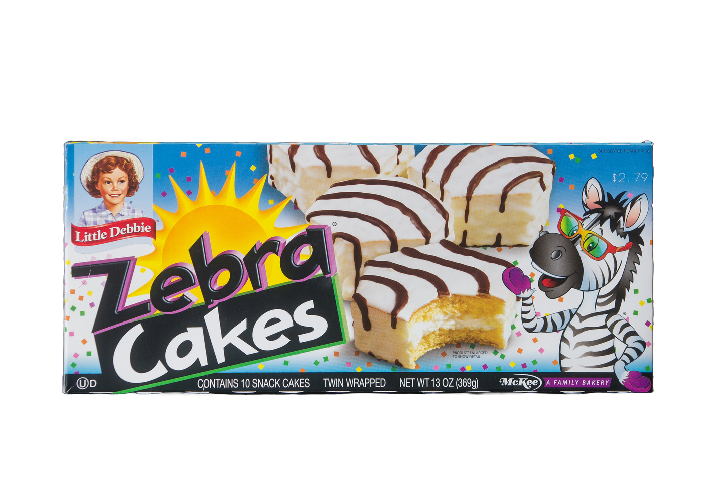 Little Debbie Zebra Cakes, 10 count