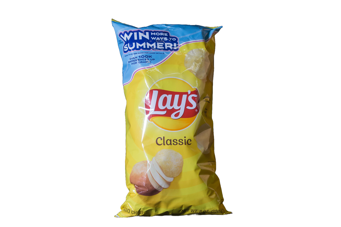 Lays Classic Potato Chips, 8 oz
