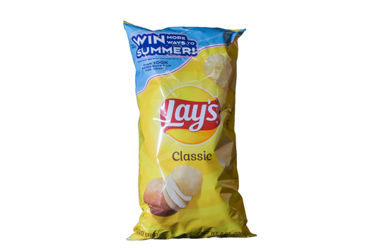 Lays Classic Potato Chips, 8 oz