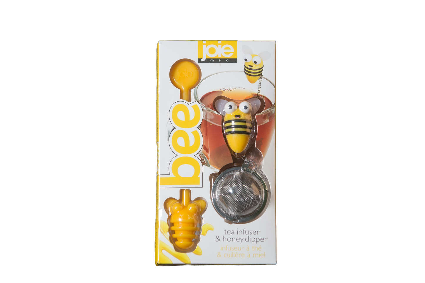 Joie Bee Tea Infuser & Honey Dipper, single