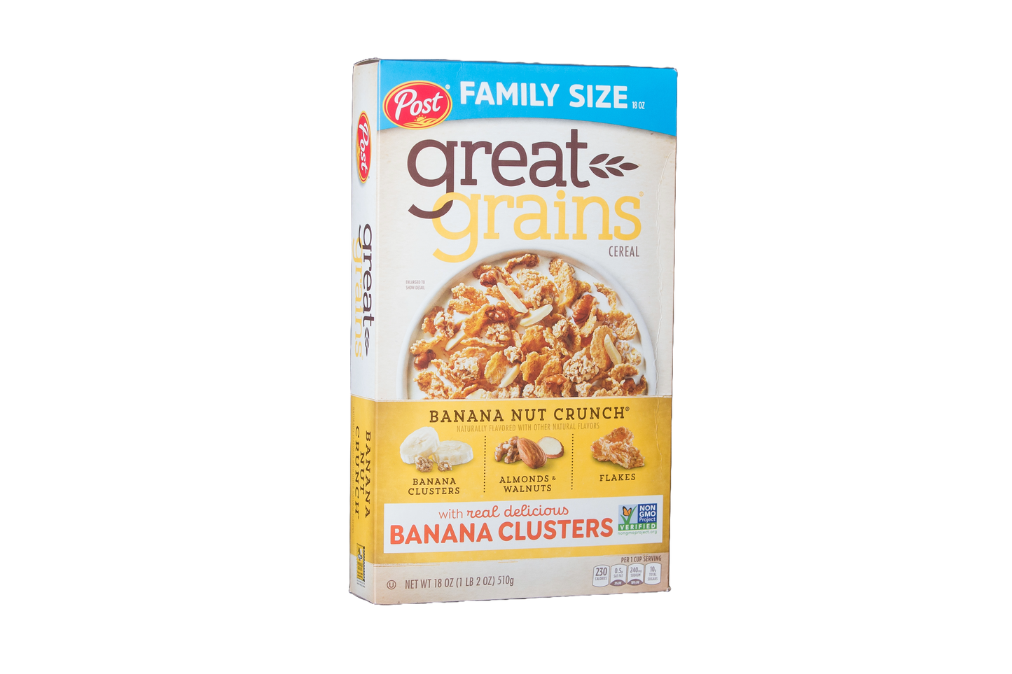 Post Great Grains Banana Nut Crunch, 18 oz