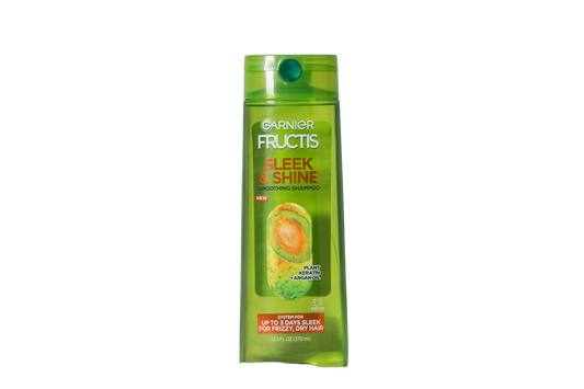 Garnier Fructis Sleek & Shine Shampoo, 12.5 fl oz