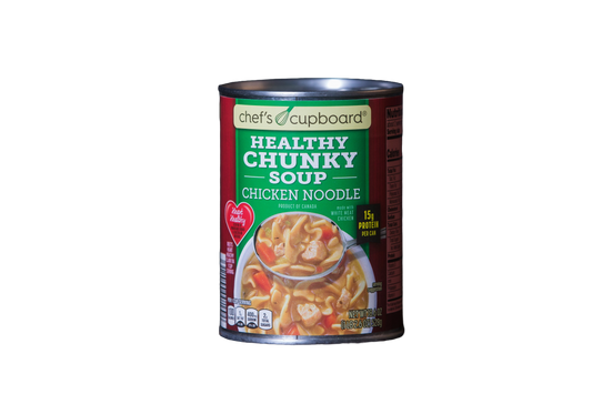 Chef's Cupboard Chunky Chicken Noodle Soup, 18.6 oz