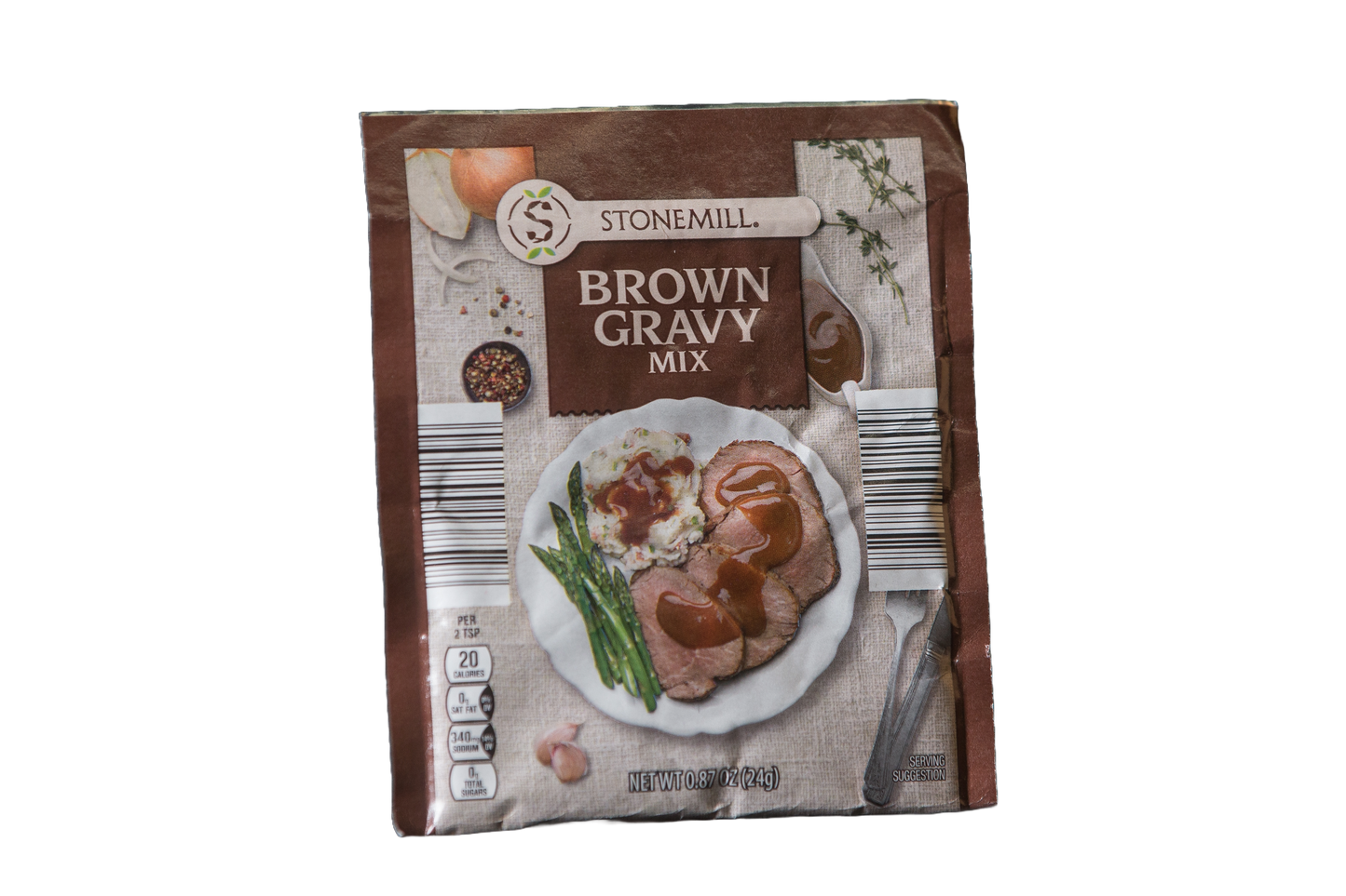 Stonemill Brown Gravy Mix, 0.87 oz