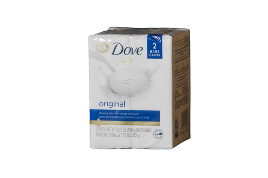 Dove Original Soap, 2 bars