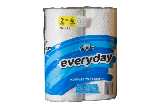 Boulder Everyday Paper Towel, 2 rolls
