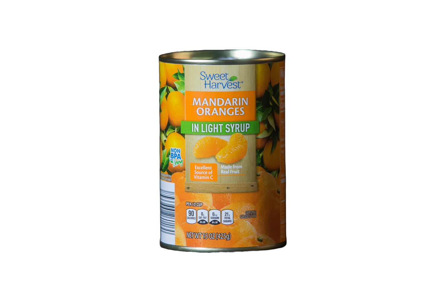 Sweet Harvest Mandarin Oranges In Syrup, 15 oz