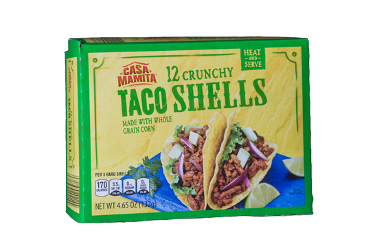 Casa Mamita Crunchy Taco Shells, 12 count