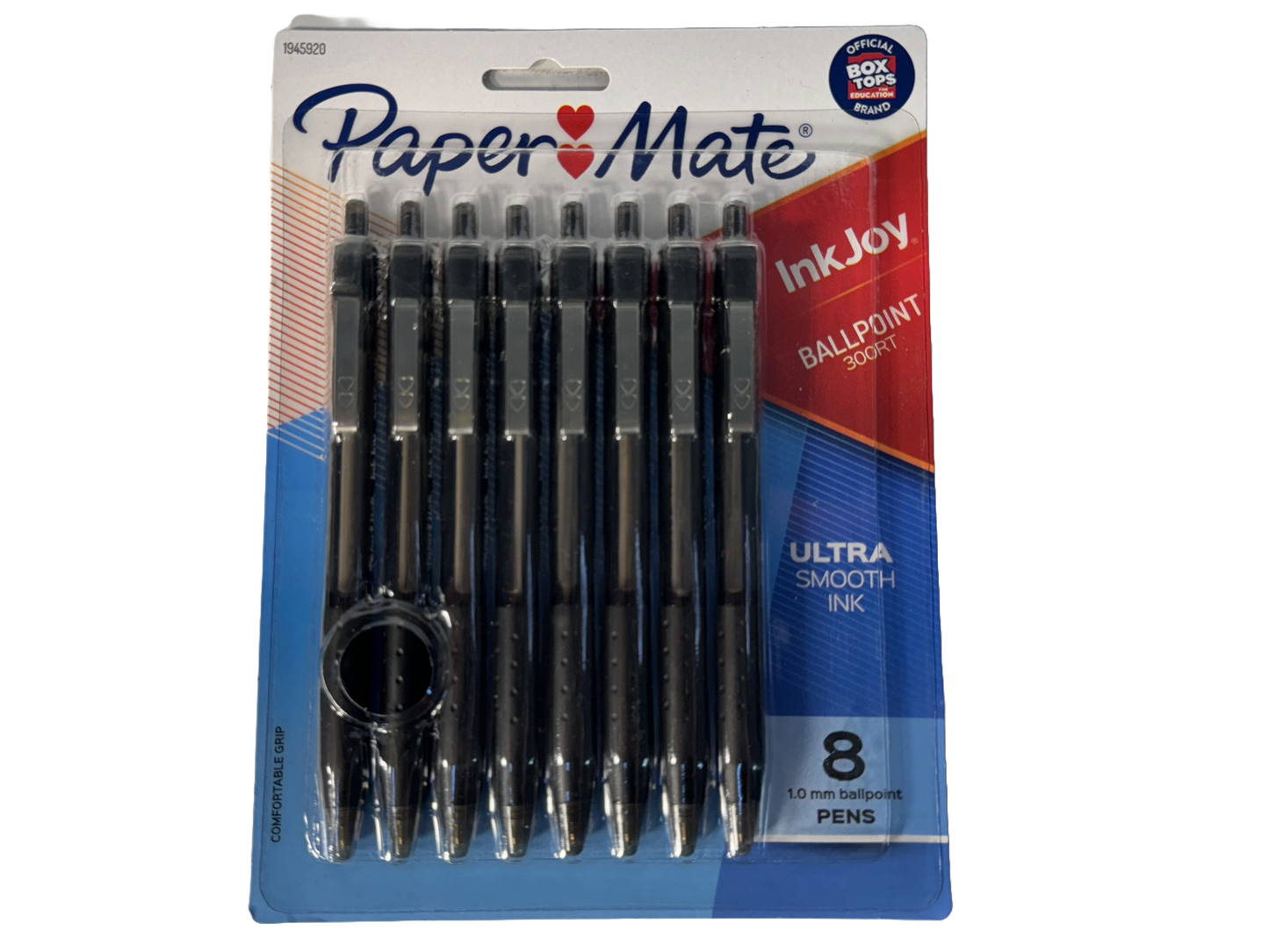 Paper Mate InkJoy 300RT Ballpoint Pens, black, 8 count