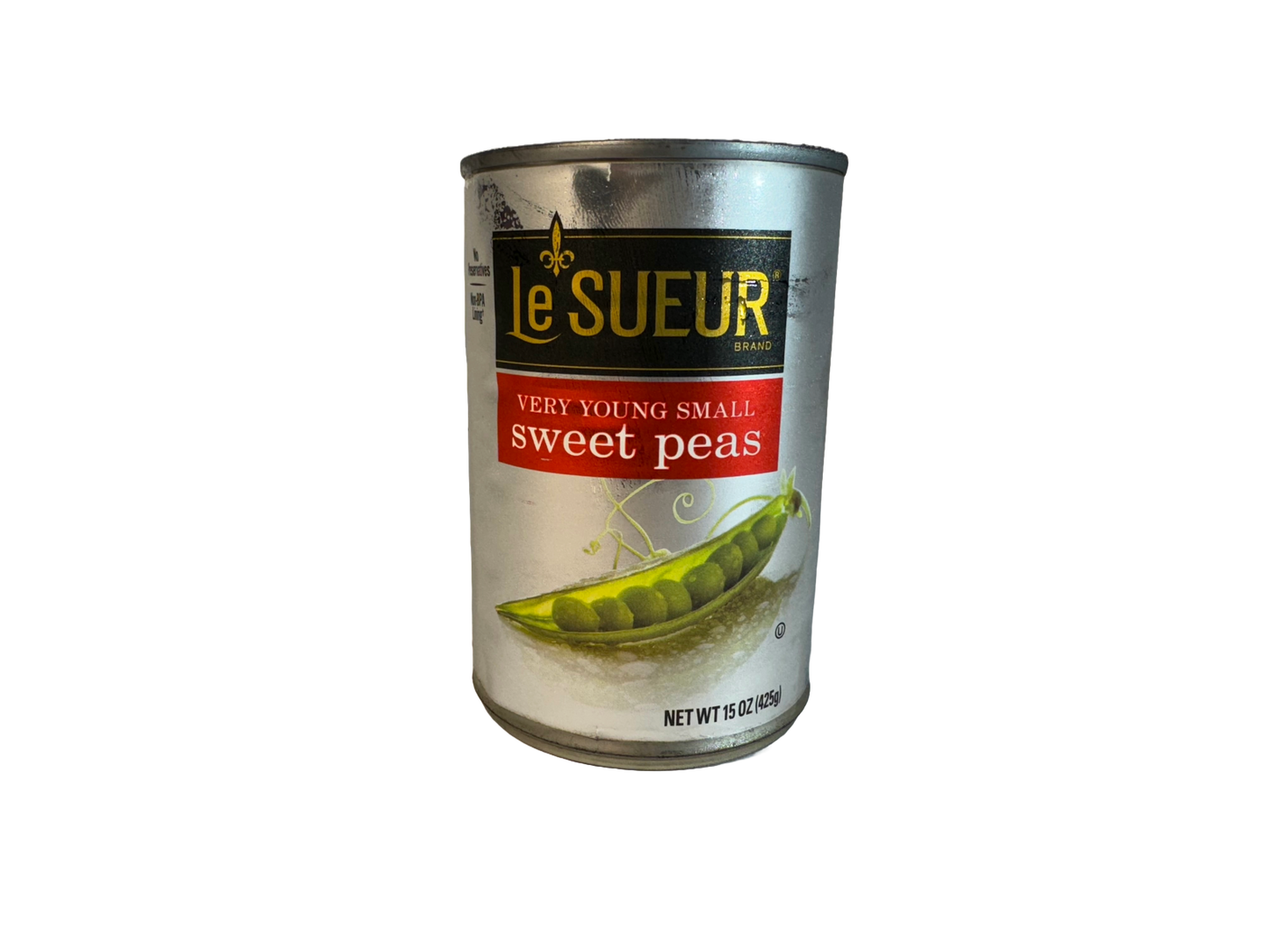 Le Suer Very Young Small Sweet Peas, 15 oz