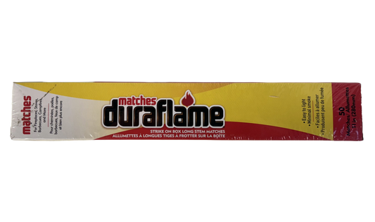 Duraflame Strike On Box Long Stem Matches, 50 count