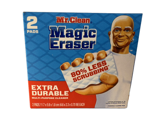 Mr. Clean Extra Durable Magic Eraser, 2 sponges