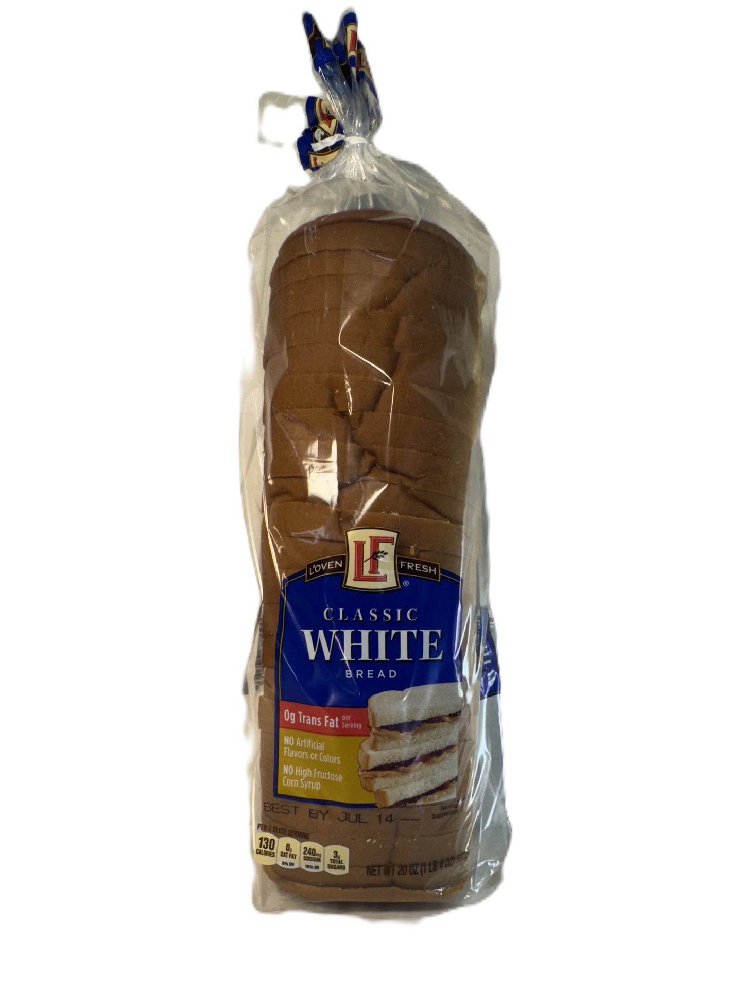 L'oven Fresh Fresh Classic White Bread, 20 oz