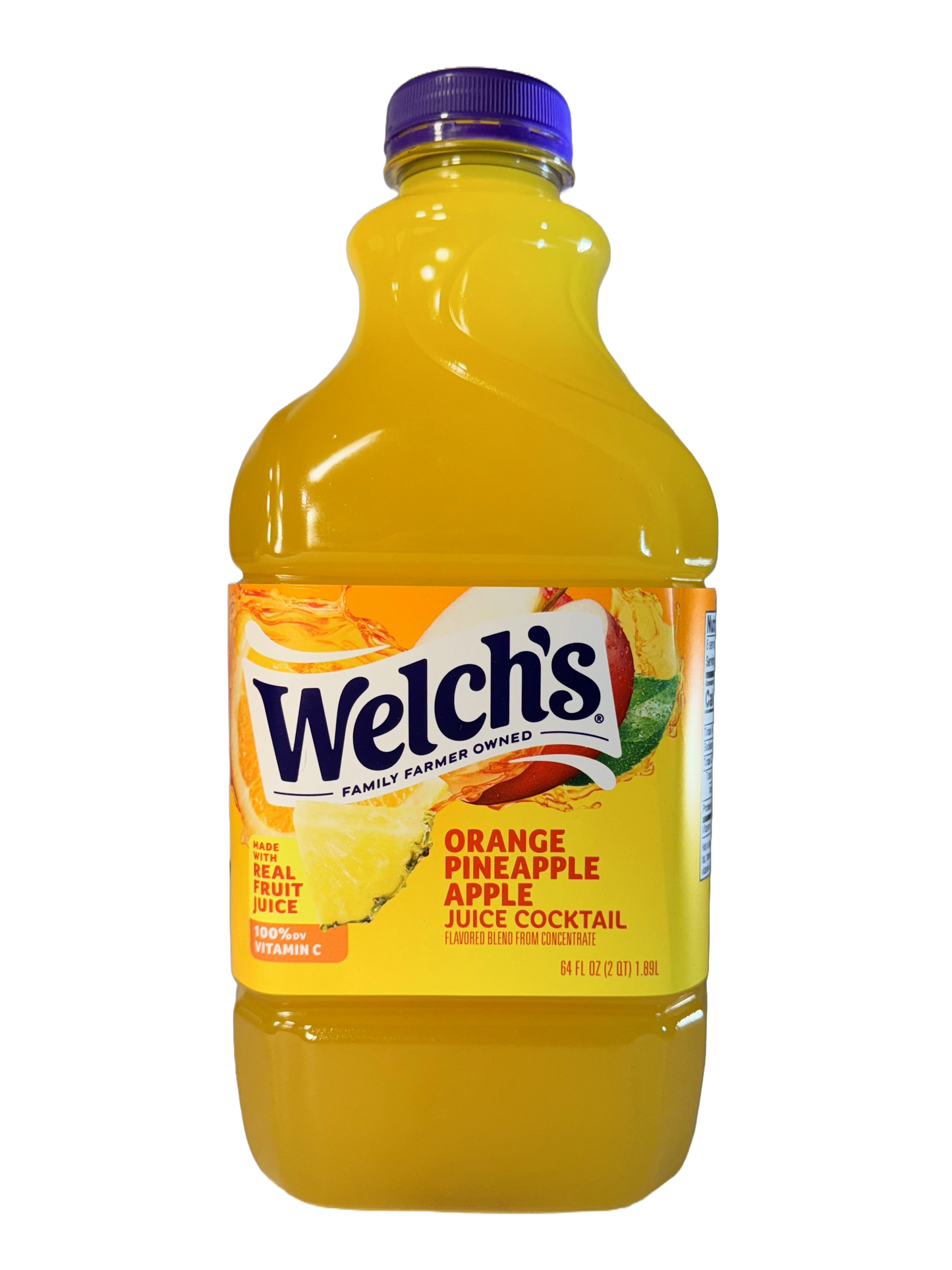 Welch's Orange Pineapple Apple Juice Coattail, 96 fl oz