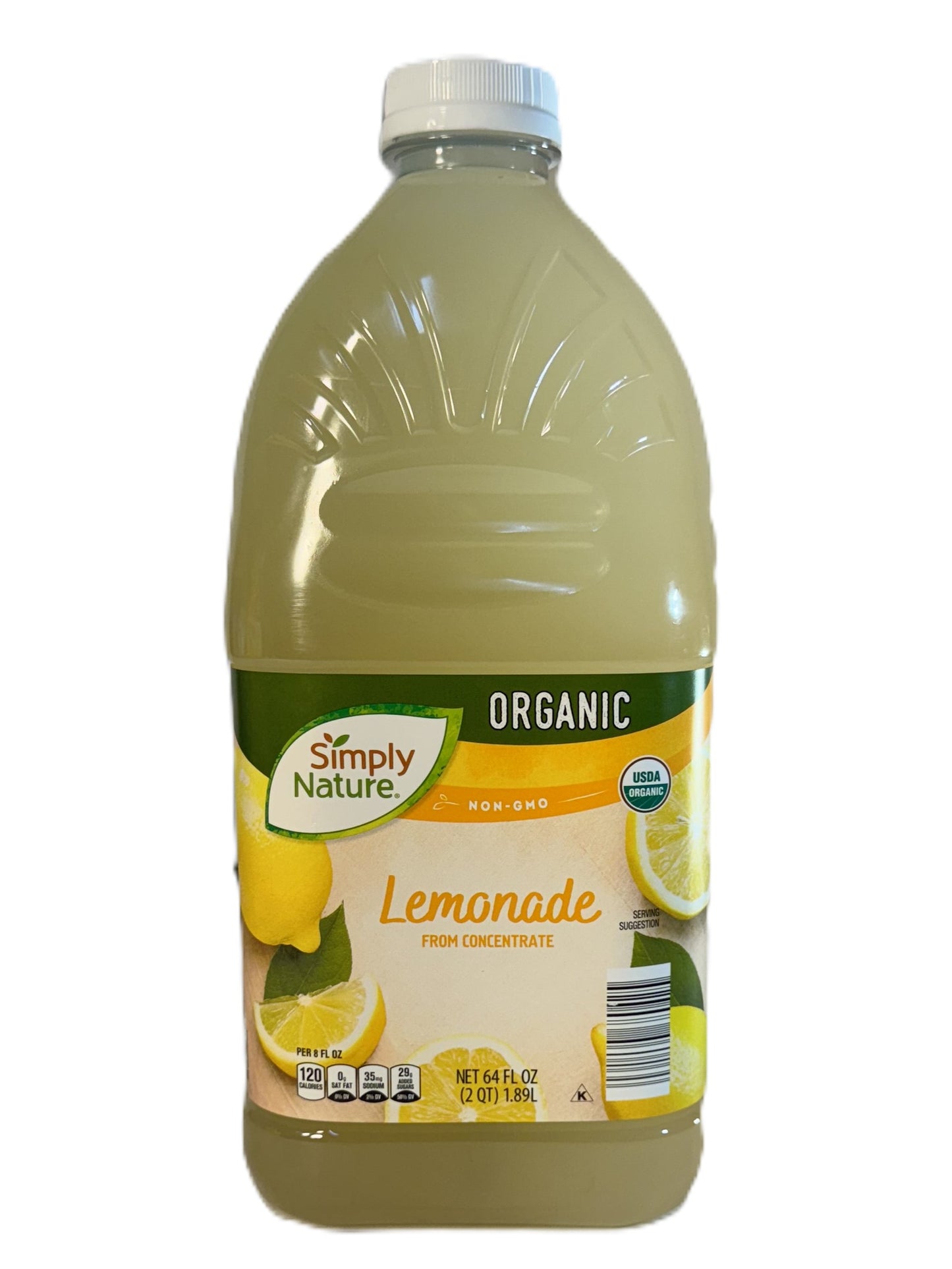 Simply Nature Organic Lemonade, 64 fl oz