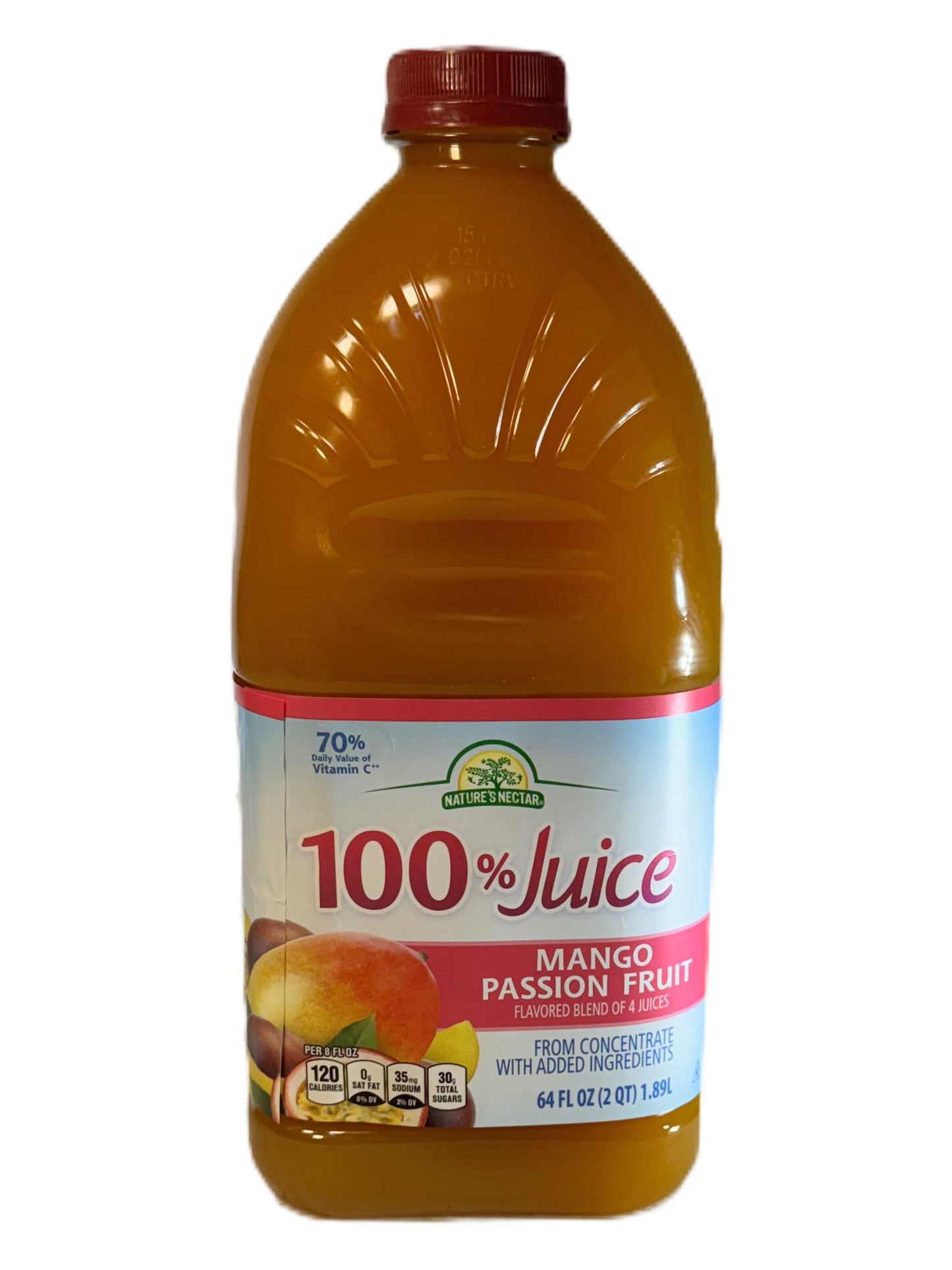 Nature's Nectar 100% Mango Passion Juice, 64 fl oz