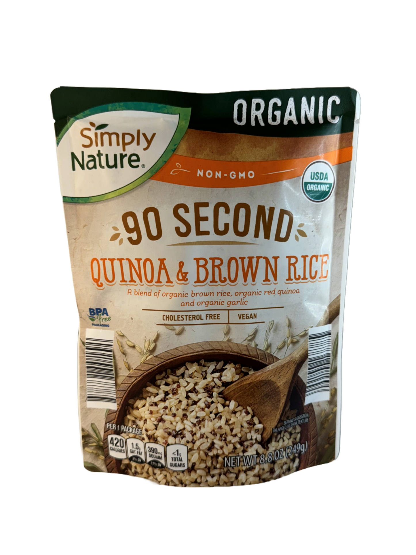 Simply Nature Organic Quinoa & Brown Rice, 8.8 oz