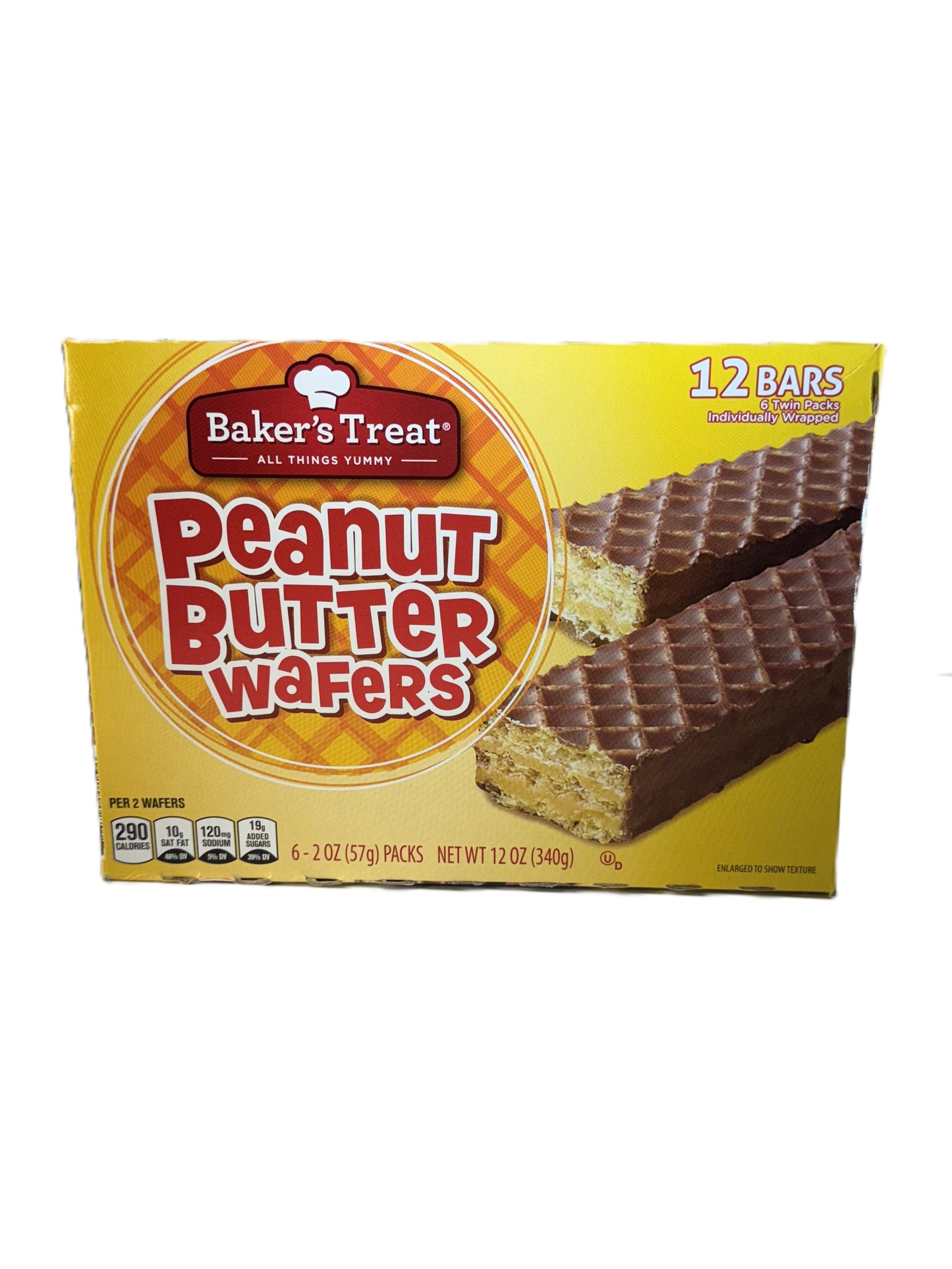 Baker's Treat Peanut Butter Wafers, 12 oz