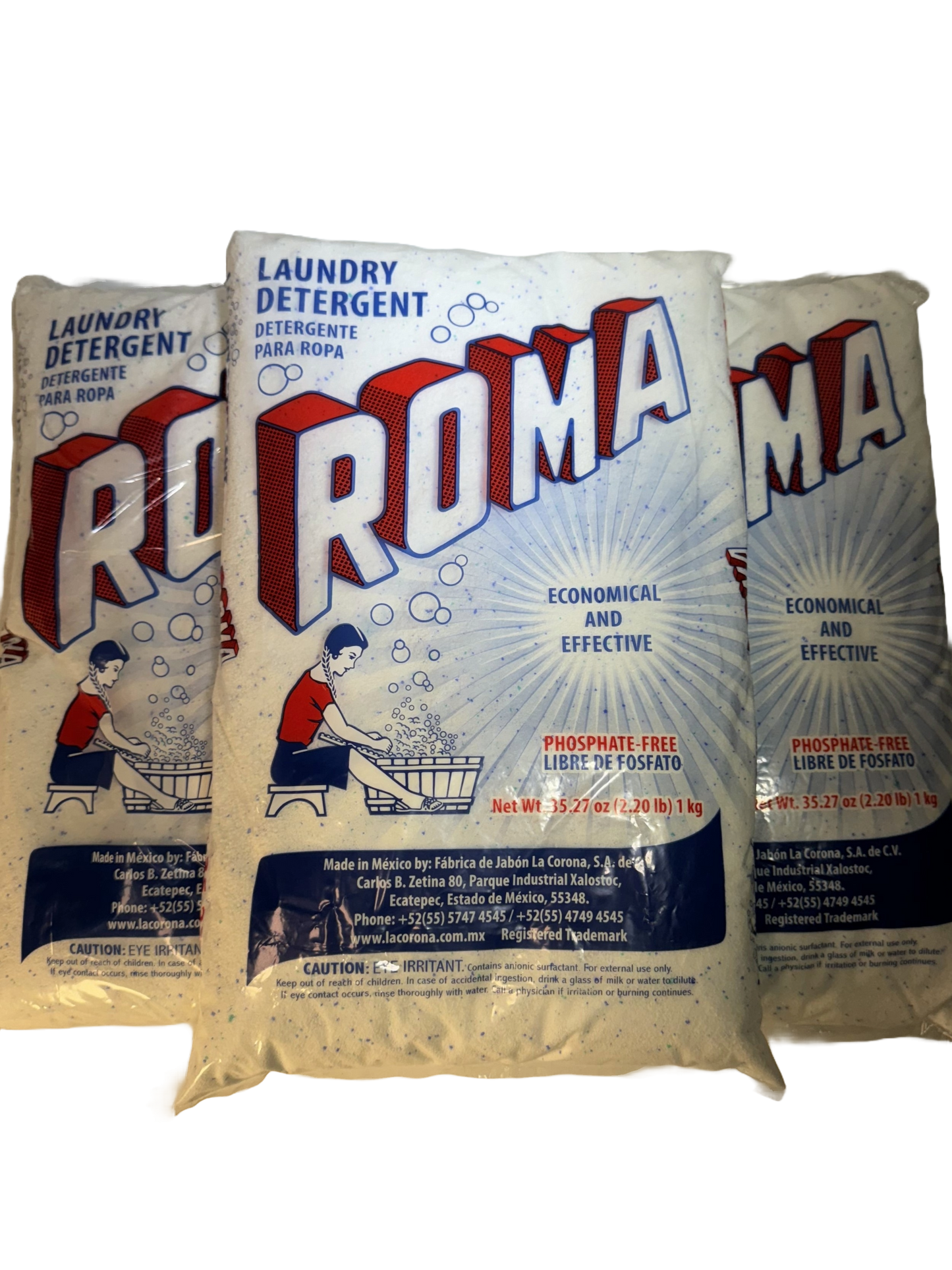 Roma Laundry Detergent, 2.2 lb