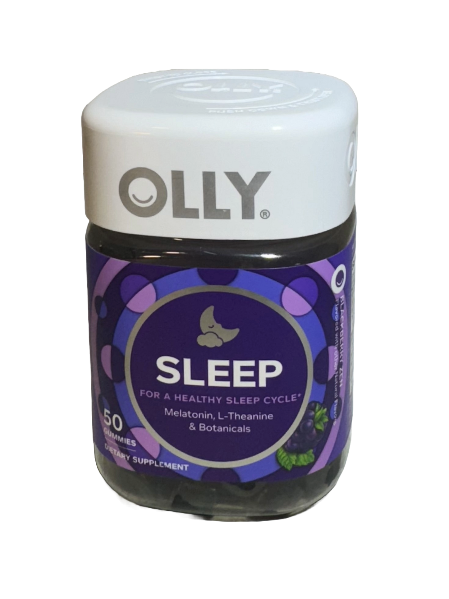 Olly Sleep Gummy Melatonin Supplement 3mg, 50count