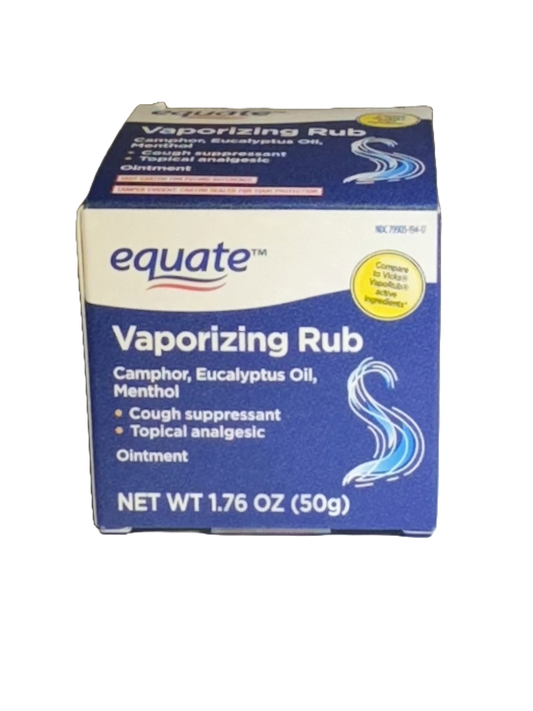 Equate Vaporizing Rub, 1.7 oz