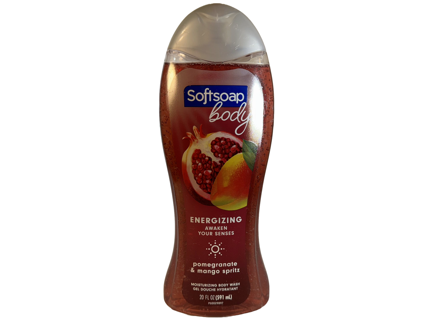 Softsoap Body Wash Pomegranate & Mango Spritz, 20 fl oz