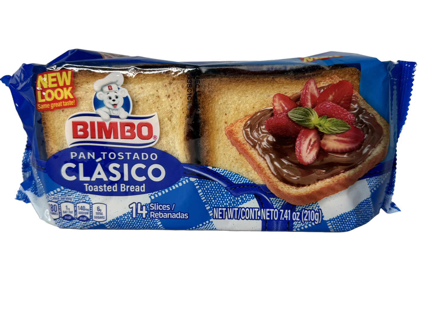 Bimbo Pan Tostado Clasico Toasted Bread, 7.41 oz