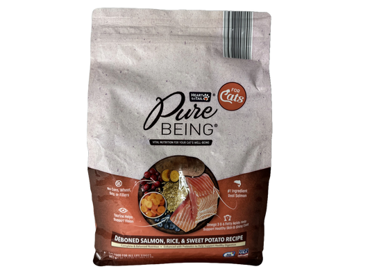 Pure Being Premium Cat Food Salmon and Sweet Potato, 3.15 lb