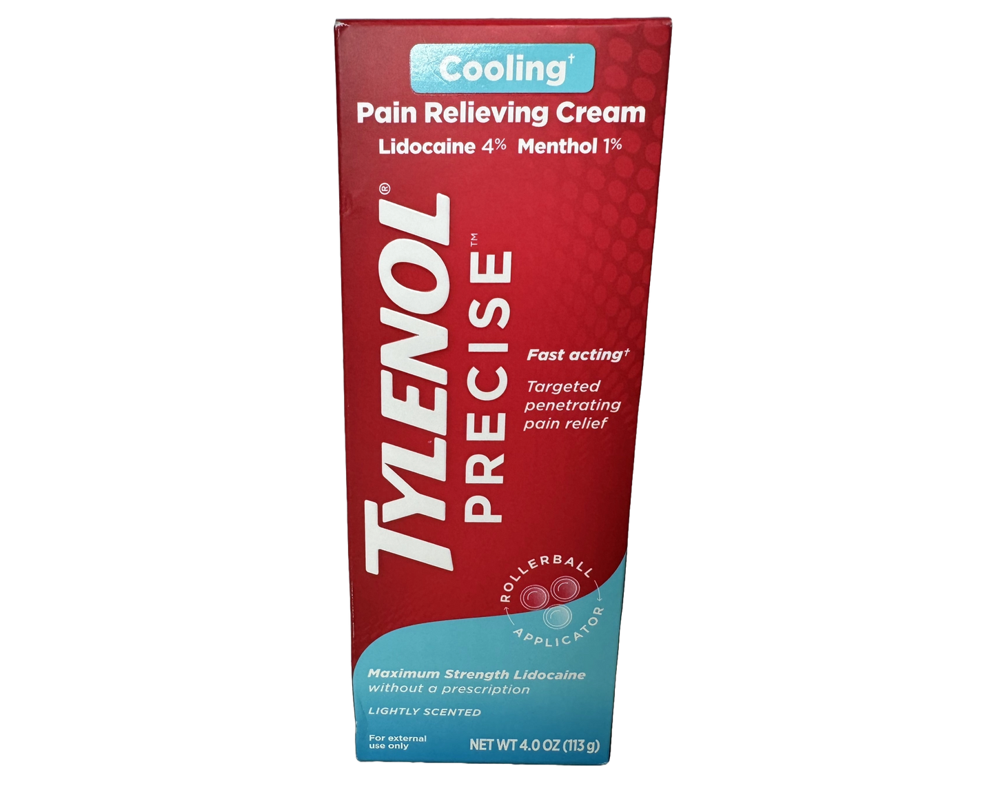 Tylenol Precise Cooling Pain Relief Cream, 4 oz