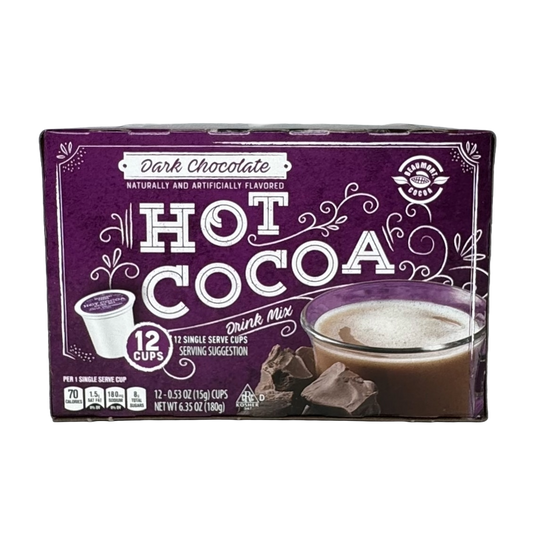 Beaumont Dark Chocolate Flavored Hot Cocoa, 12 cups/ 6.35 oz