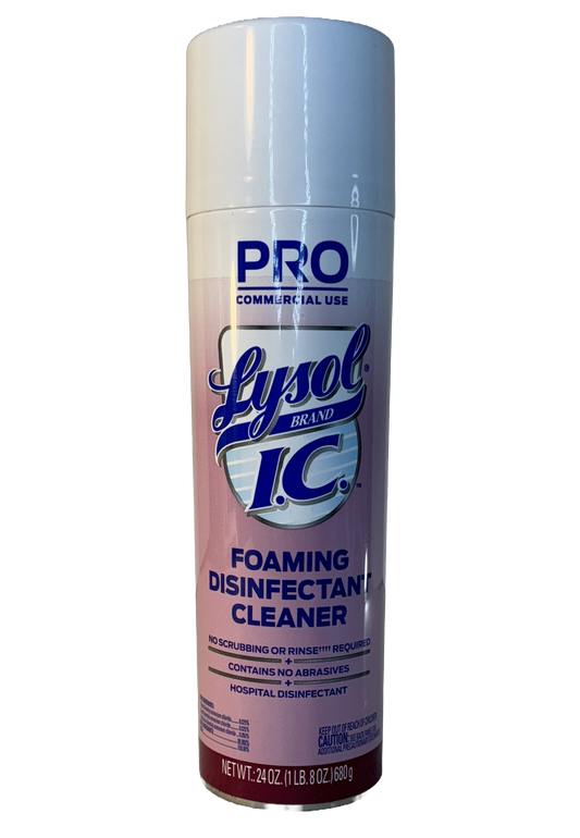 Lysol IC Foaming Disinfectant Cleaner Concentrate, 24 oz