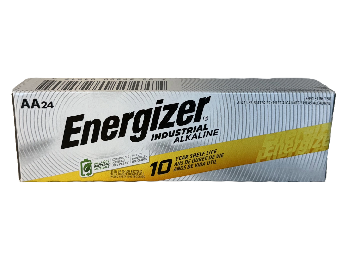 Energizer Industrial AA Batteries, 24 count