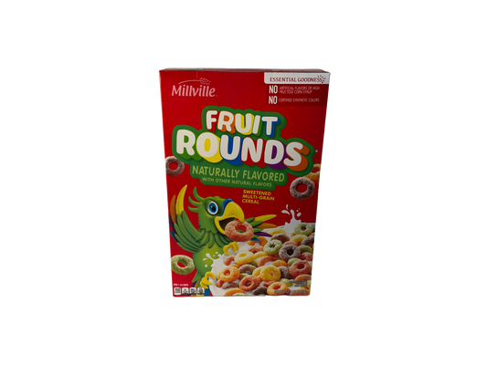 Millville Fruit Rounds Cereal, 12.2 oz