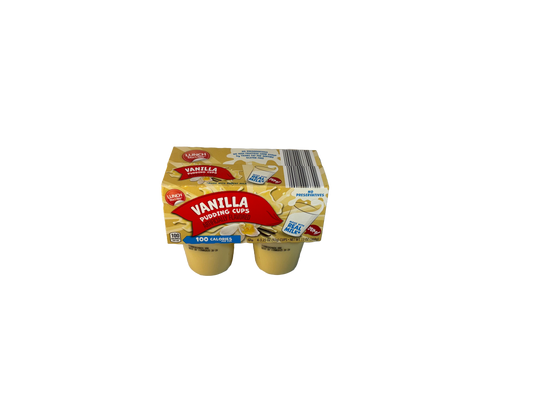 Lunch Buddies Vanilla Pudding Cups, 4 pack