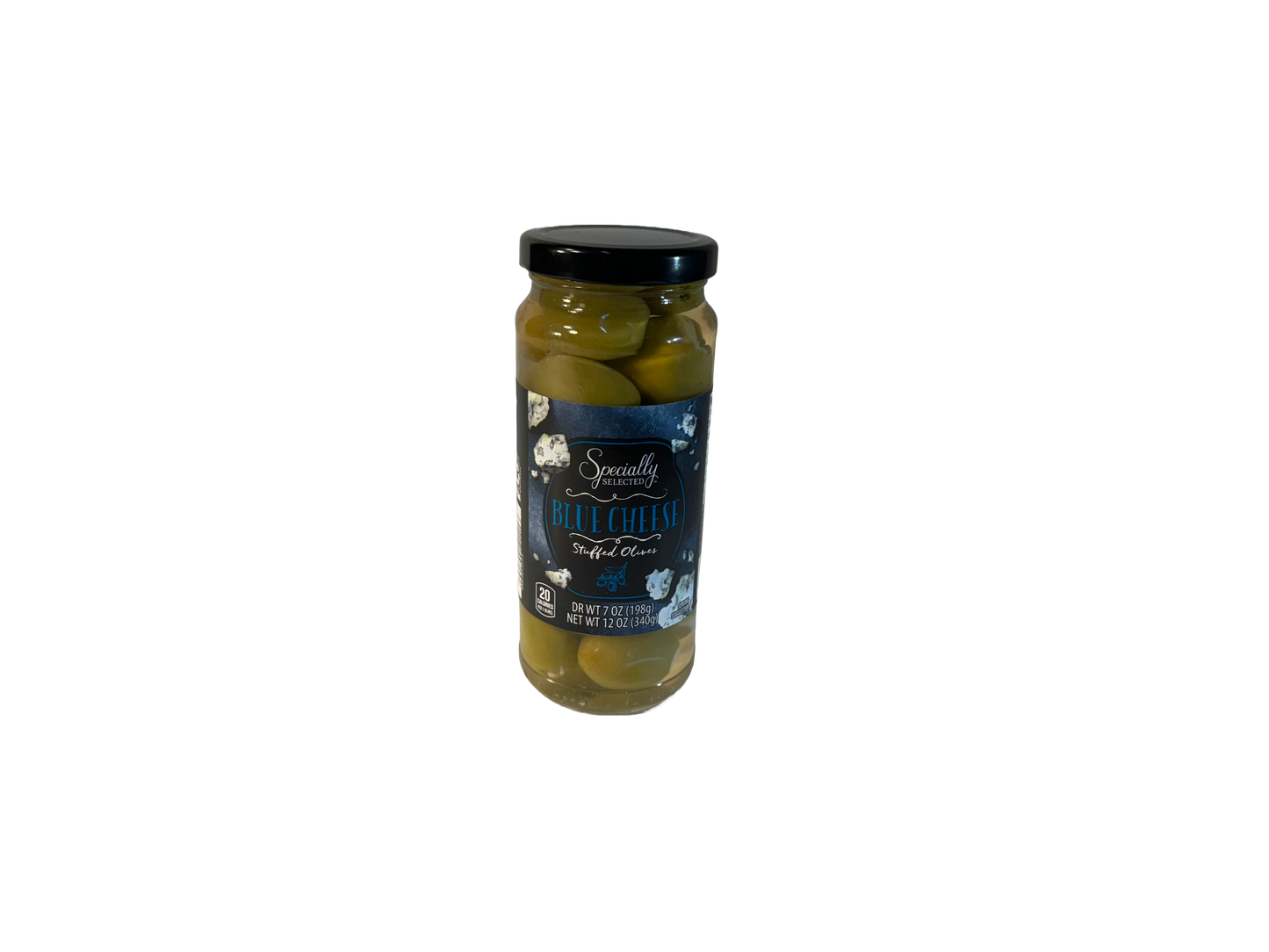 Specially Selected Blue Cheese Stuffed Olives, 7 oz