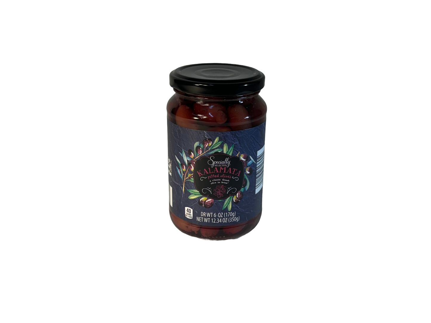 Specially Selected Kalamata Manzanilla Pitted Olives, 6 oz