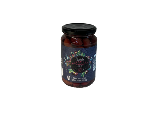 Specially Selected Kalamata Manzanilla Pitted Olives, 6 oz