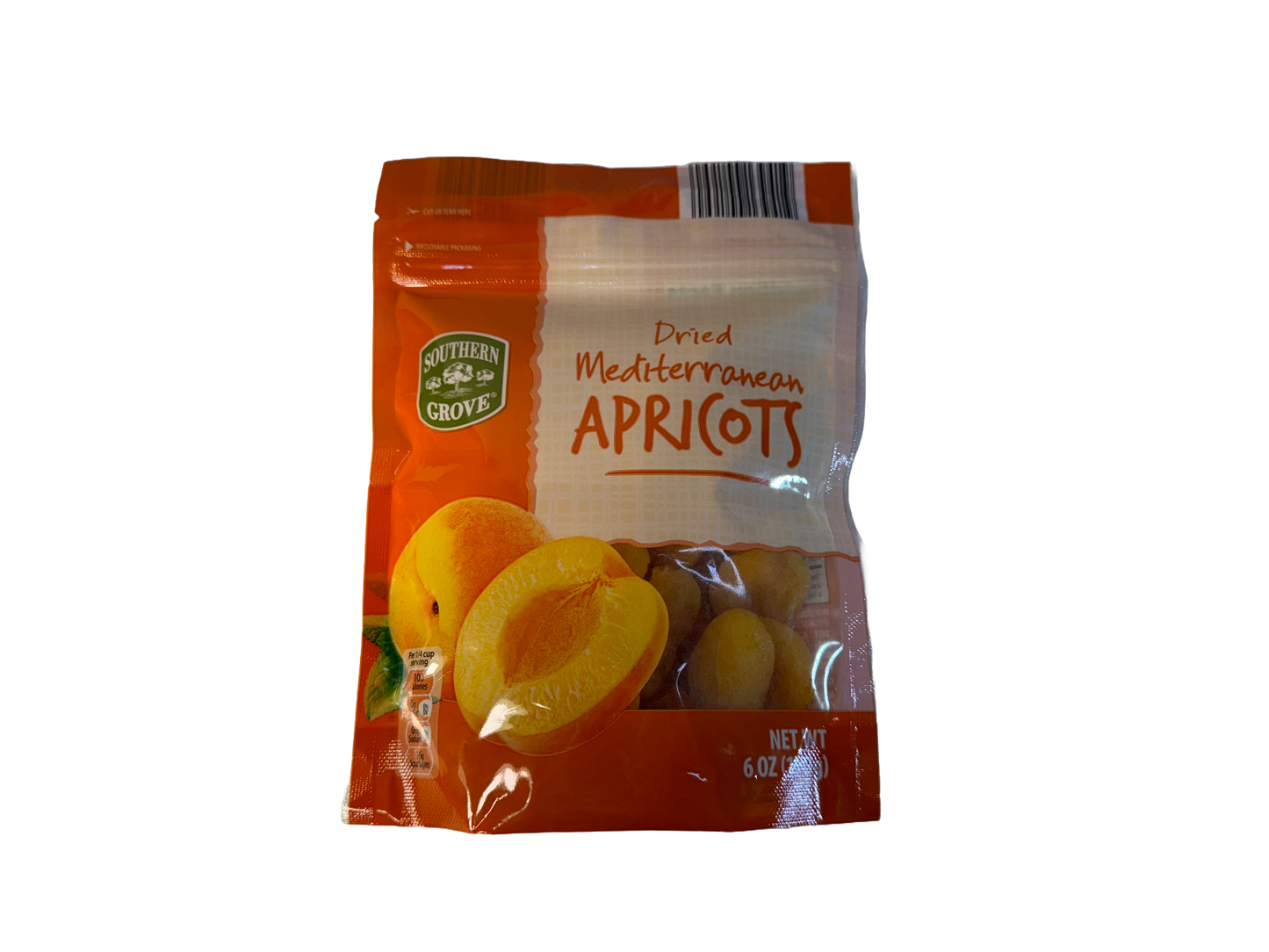 Southern Grove Dried Mediterranean Apricots, 6 oz